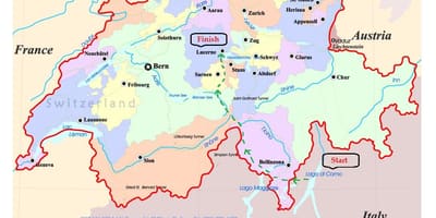 Улична карта на луцерка швајцарија