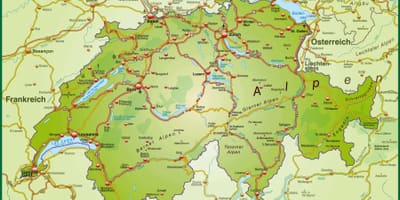 Карта на улица сајтот на базел, швајцарија