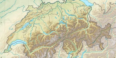 Карта на швајцарија олеснување