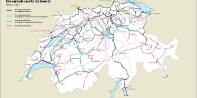Карта на швајцарија порти